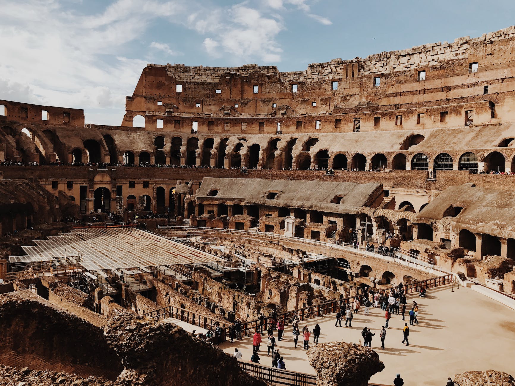 ruin of coloseum